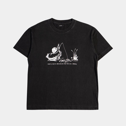 Fishing Snail Tee